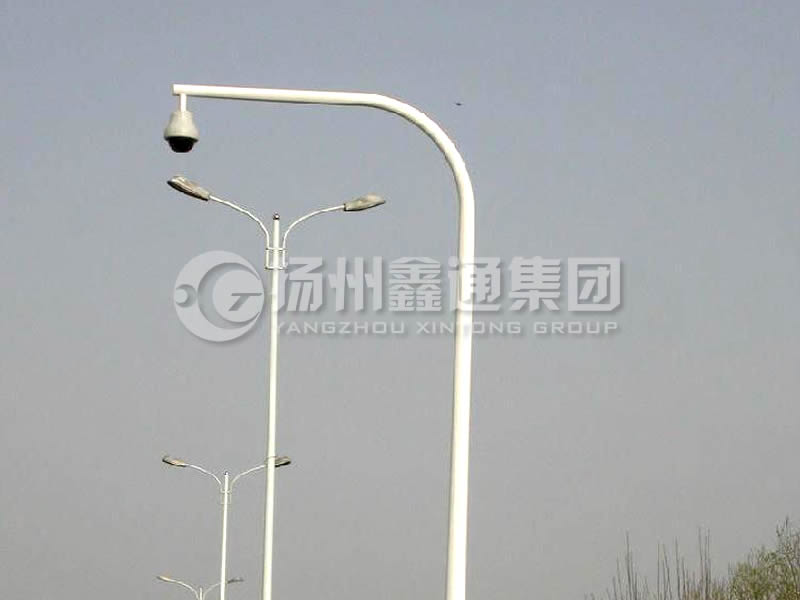 DJG-014，電子警察桿，彎臂球機(jī)桿