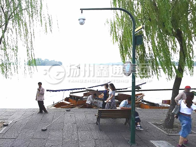 DJG-021，電子警察桿，自彎球機桿