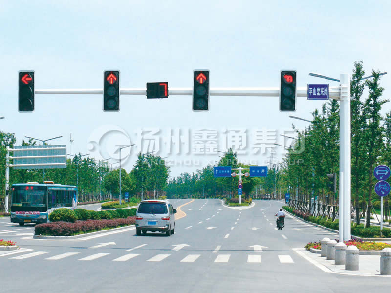 XHDG-003，八棱信號(hào)燈桿，揚(yáng)州信號(hào)燈桿