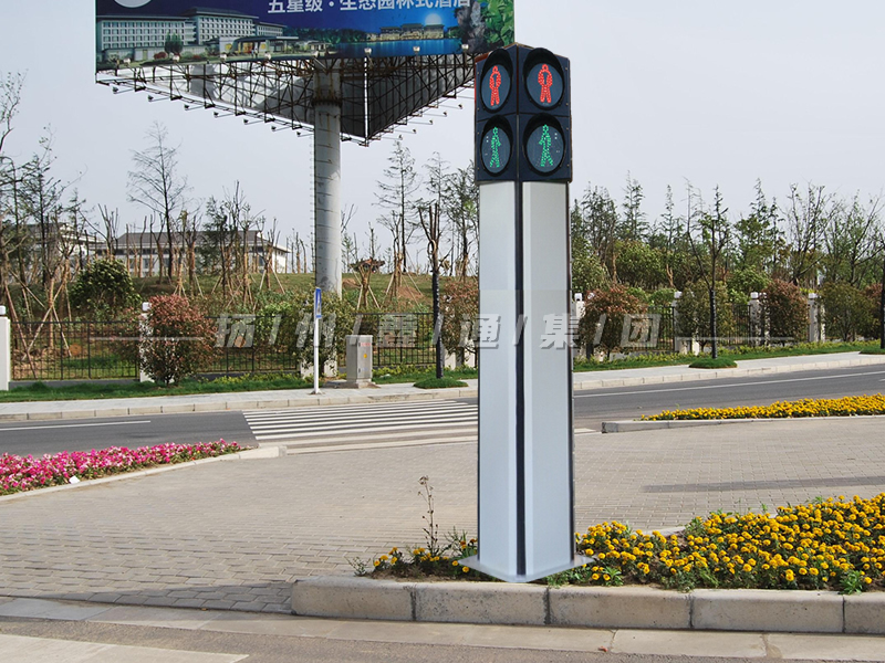 YTH302-7L-RX，一體化雙面人行燈